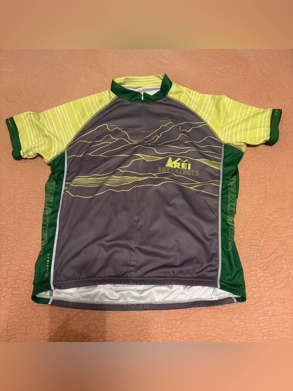 XL Men’s Primal REI cycling jersey